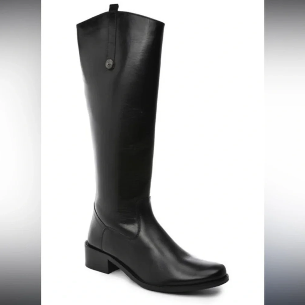 New▶️ Catherine Malandrino ◀️ Reeta Leather Riding Boots   Size 6